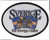 Flag-It Sverige: För Sverige i tiden Decal Flag-It Sverige: För Sverige i tiden Decal